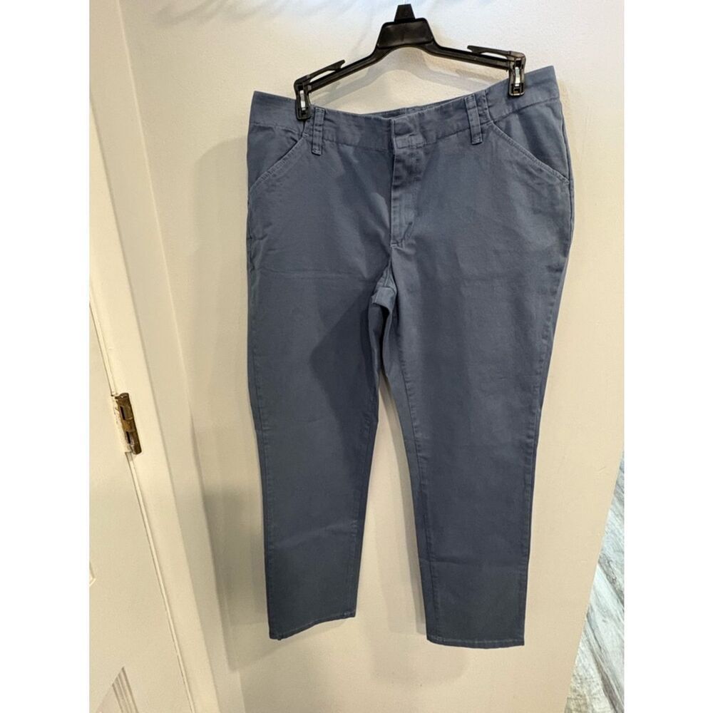 Lee Chinos Straight Leg Pants in Slate Blue